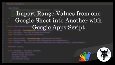 I use this for lookups in the destination file. . Google script get value from another sheet
